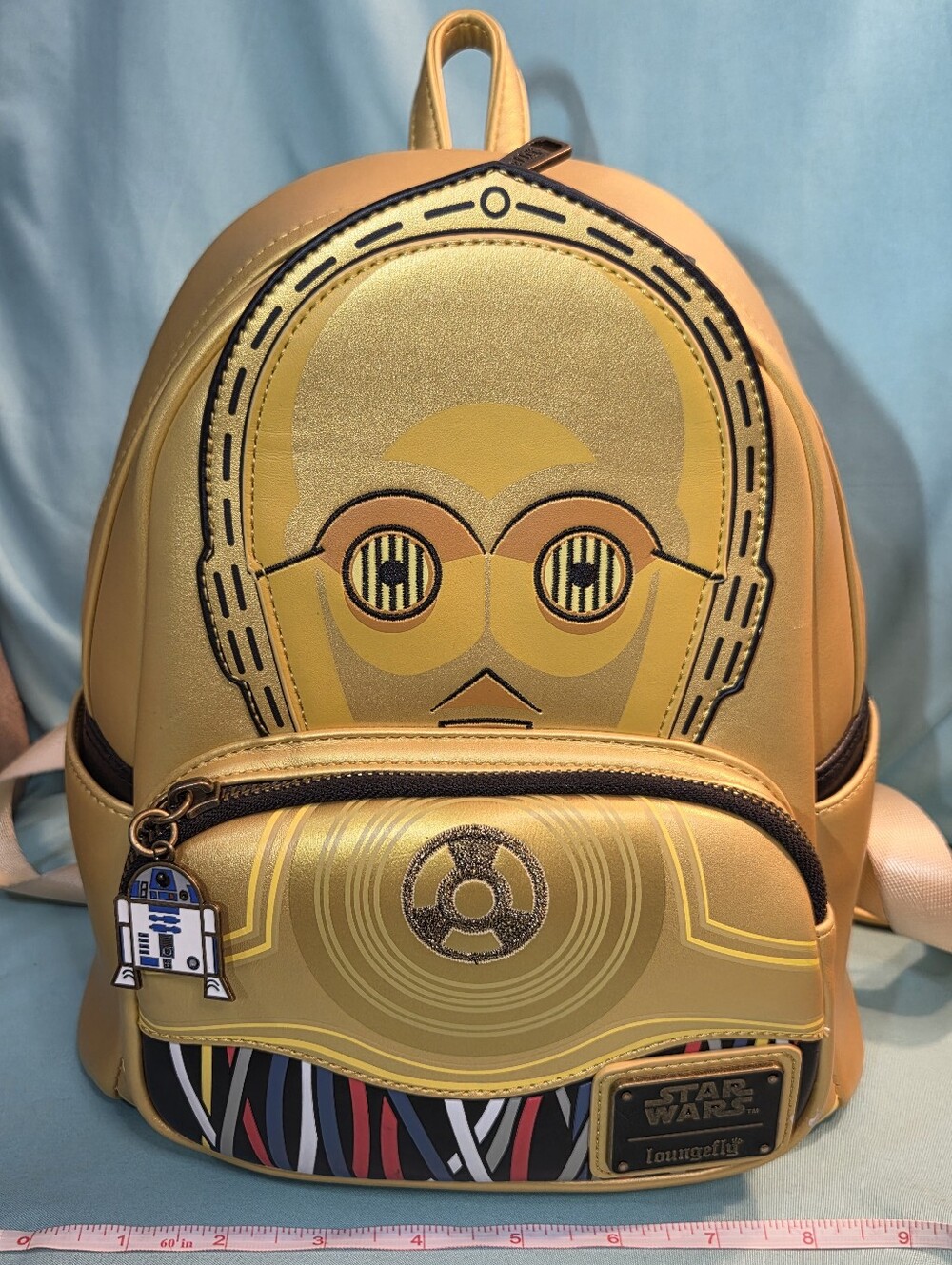 2022 Galatic Convention Star Wars Celebration 2022 - C3PO Cosplay Mini Backpack